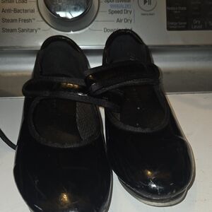 Classic Black Kids Tap Shoes Shoes Size 13